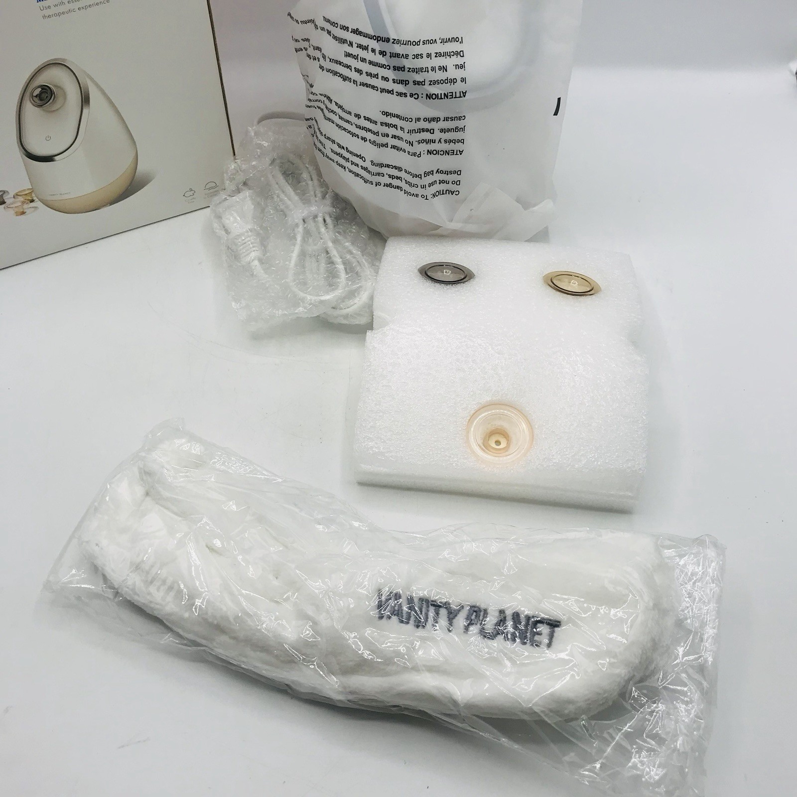 Vanity Planet Aira Ionic Facial Steamer NEW In Open Box