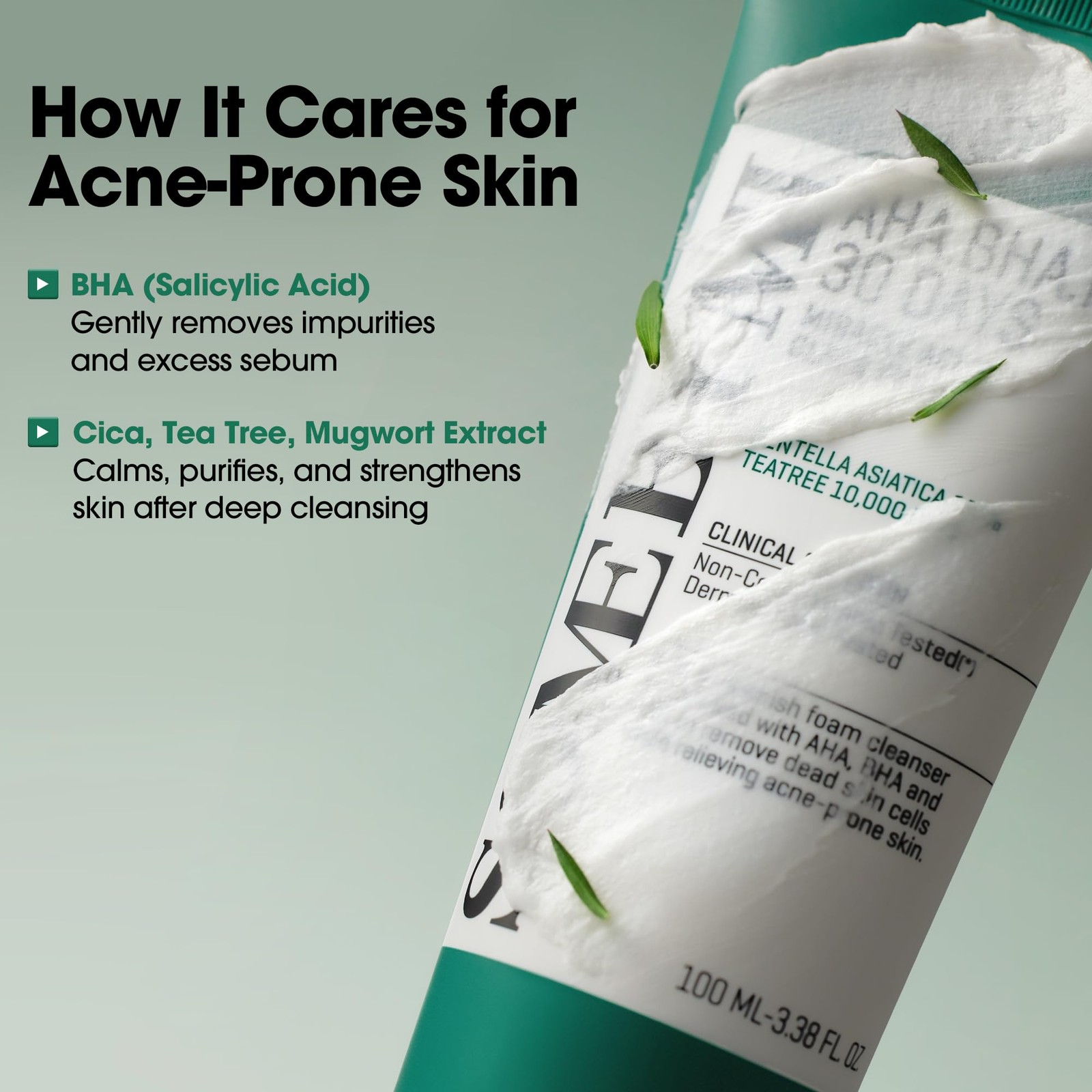 SOME BY MI AHA BHA PHA 30 Days Miracle Acne 3.38 Fl Oz (Pack of 1), Pack 1