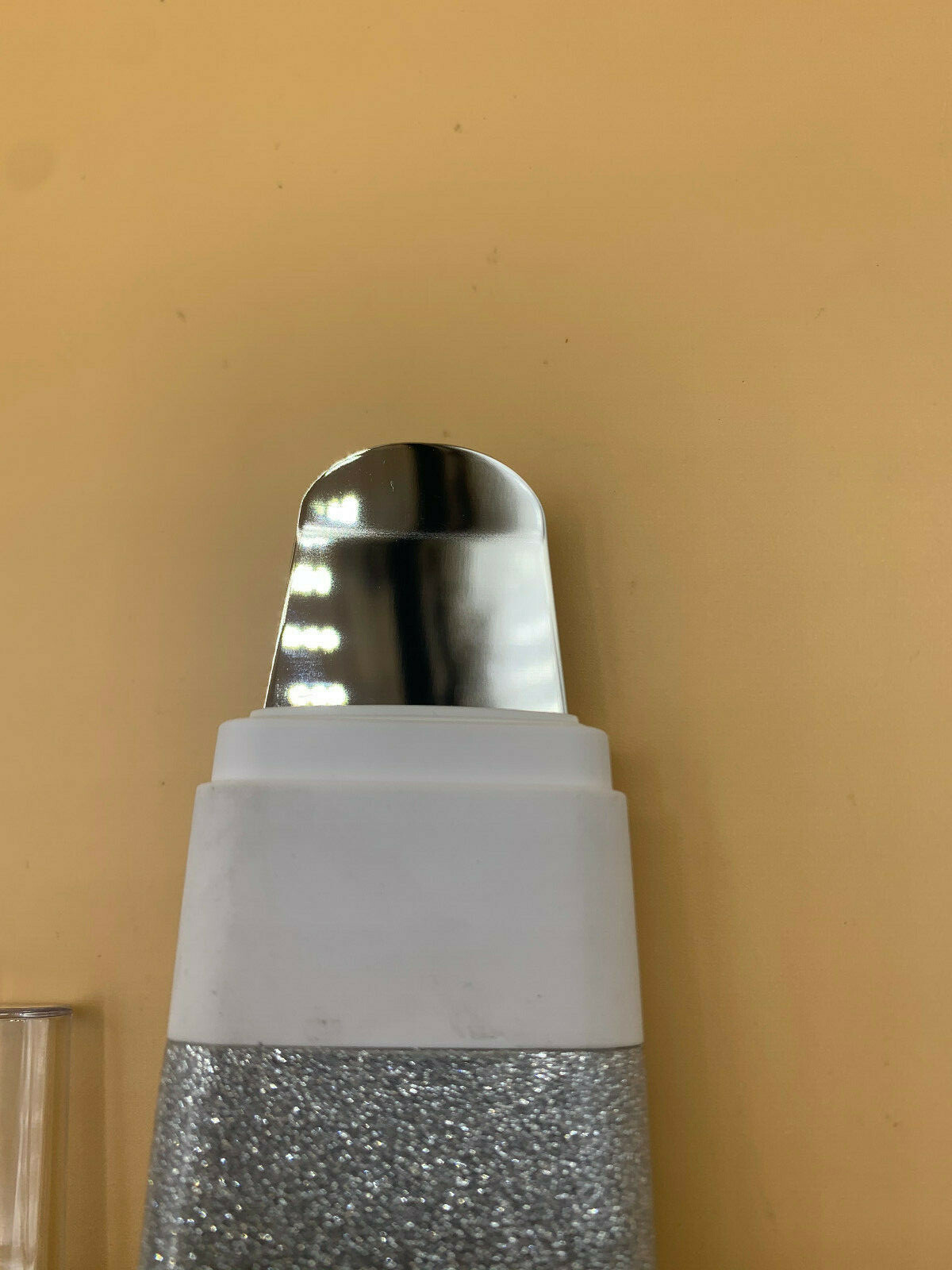 DERMAPORE Ultrasonic Pore Extractor & Serum Infuser Silver Sparkle Limit edition