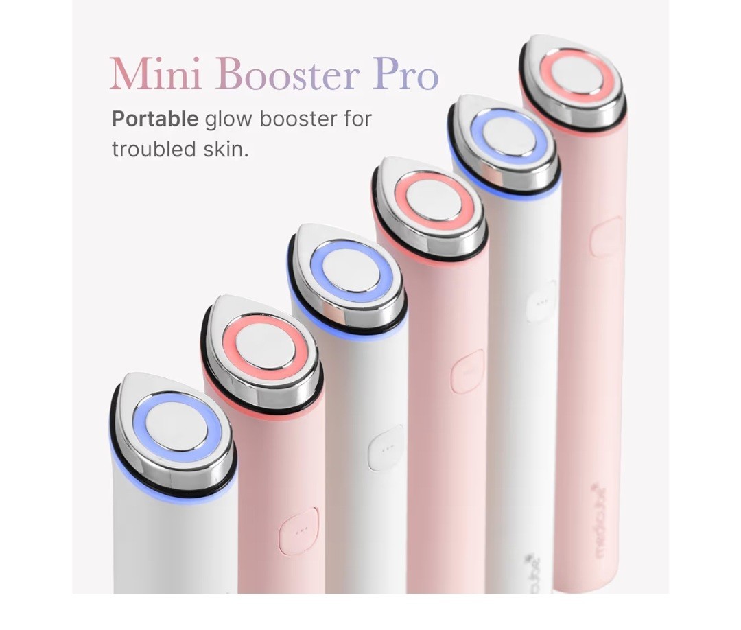 Medicube Age-R Booster Pro Mini Facial Device Pink Skin Care Tool Rechargeable