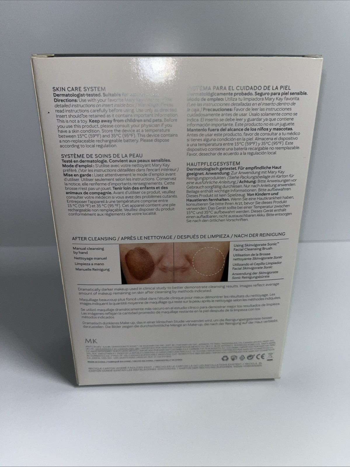 mary kay skinvigorate sonic skin care system