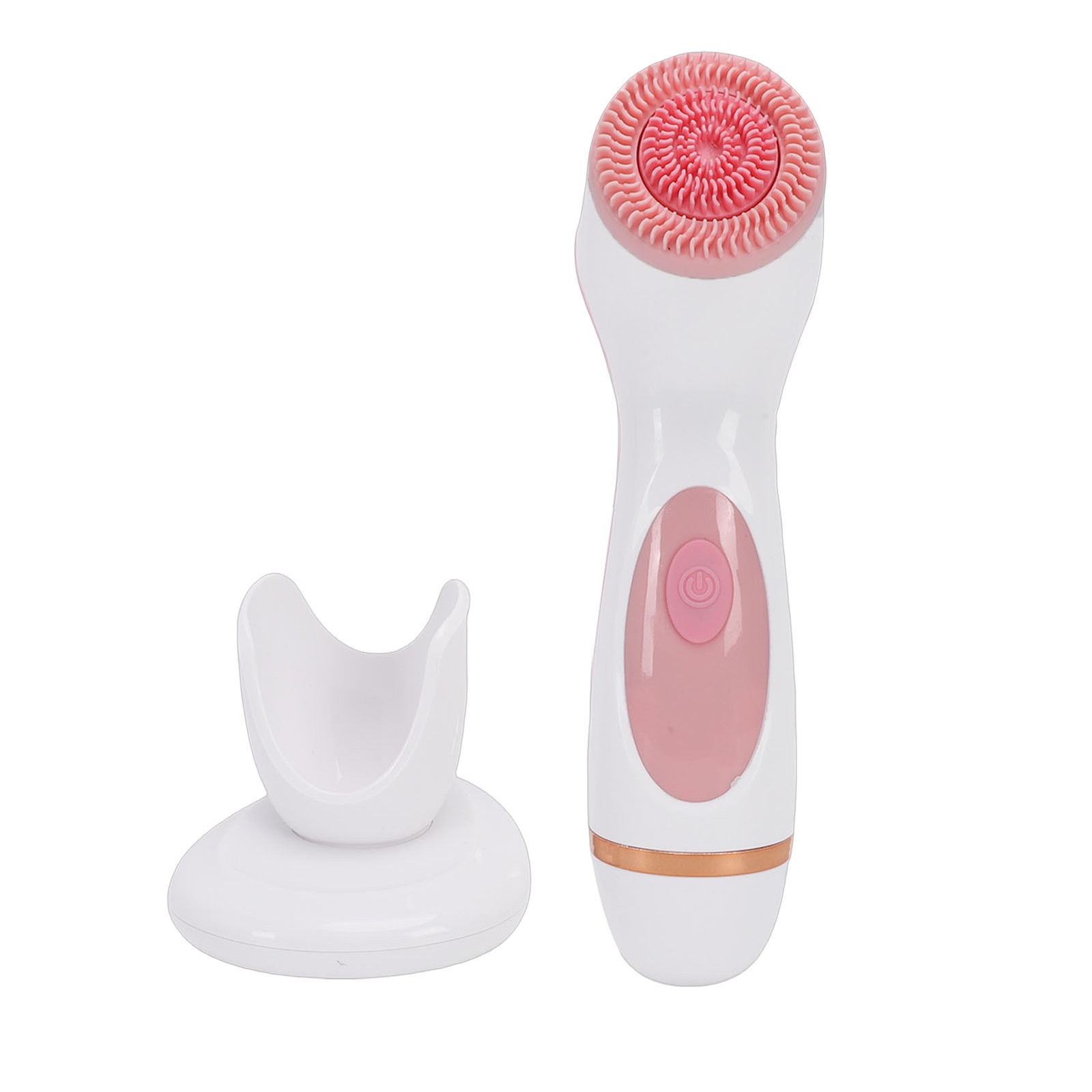 Facial Cleansing Brush Rechargeable IPX5 Water Proof Face Scrubber With 3 Head