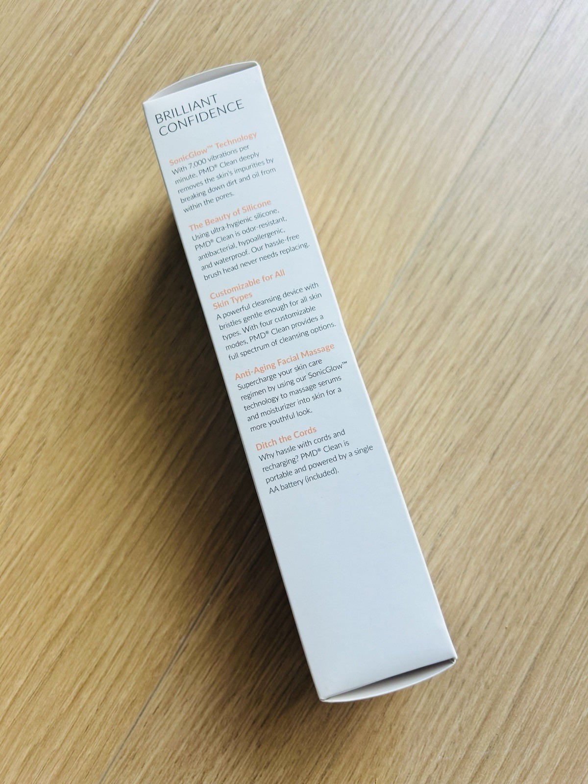 PMD💗Clean Smart Facial Cleansing Device New In Box ~ Color Warmth 🧡