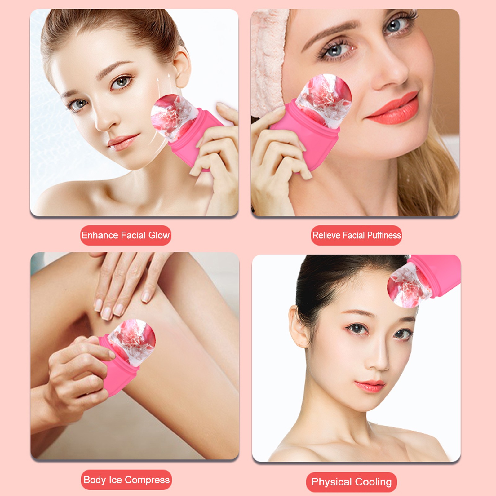 Facial Mold Holder For Face Eyes Reusable Pore Tightening Brightening