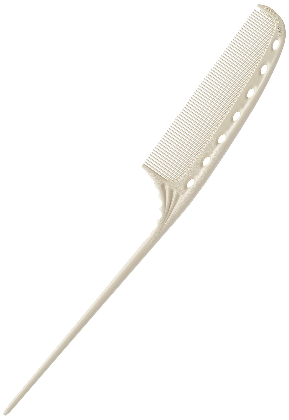 YSPARK winding comb YS-113EX white hairbrush 1 piece