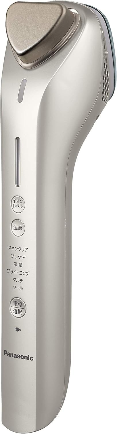 Panasonic Ion Effector Facial Massager with Cool Mode, Gold Tone EH-ST98-N