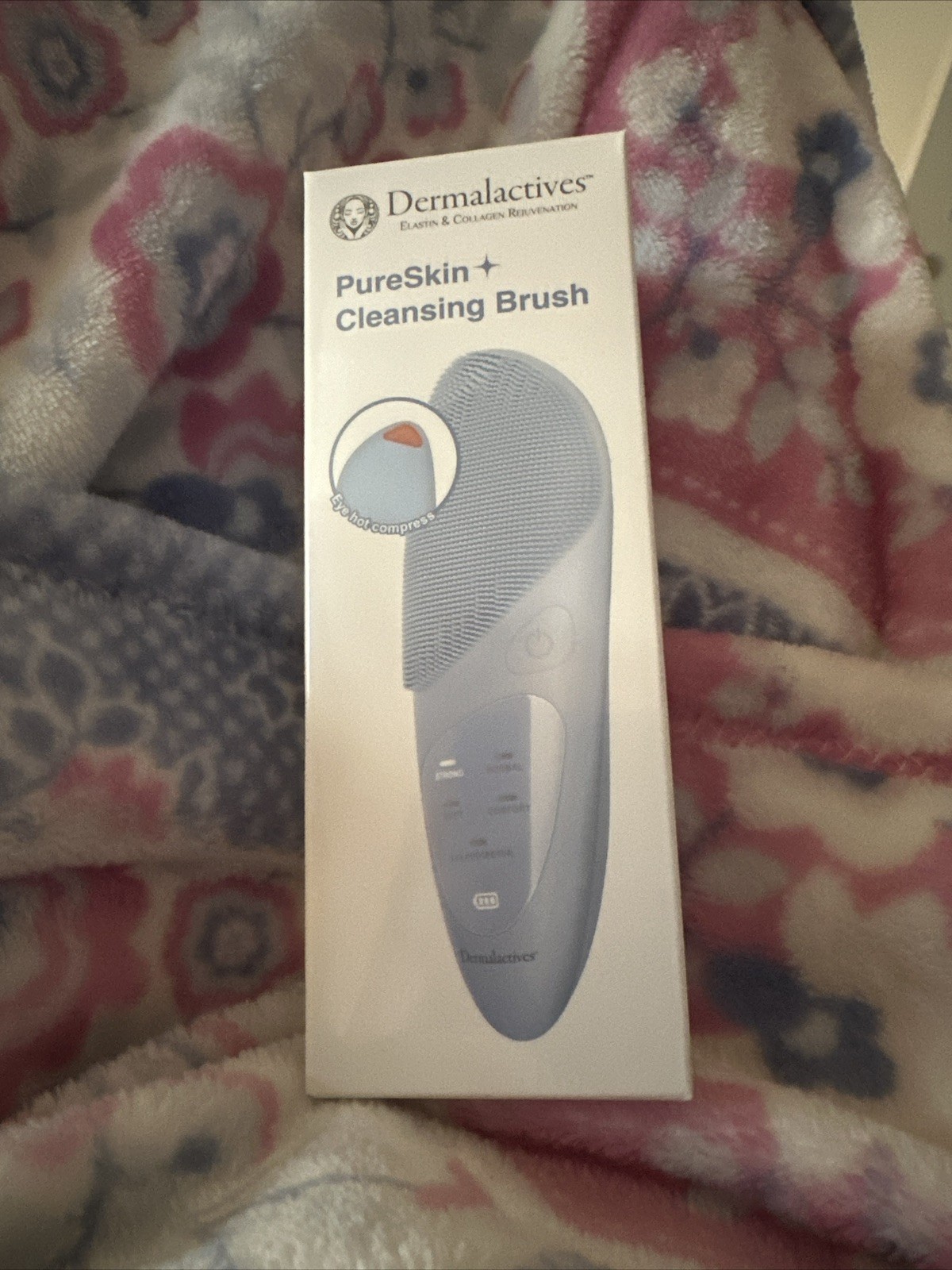 Dermalactives PureSkin Cleansing Brush 5 Modes Eye Protector USB Charging
