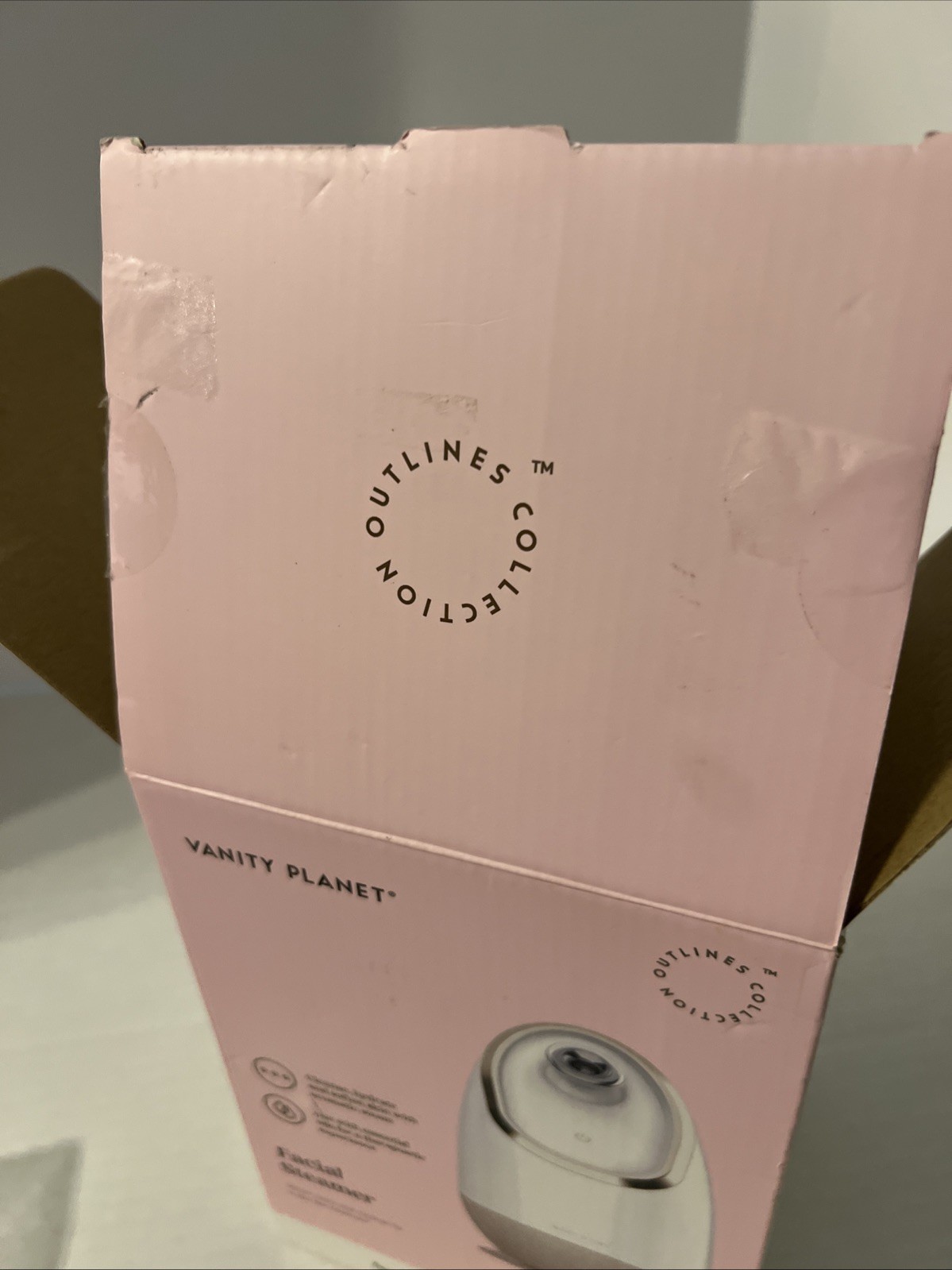 Vanity Planet Facial Steamer Cleanse Hydrate Softens Skin VNT06112