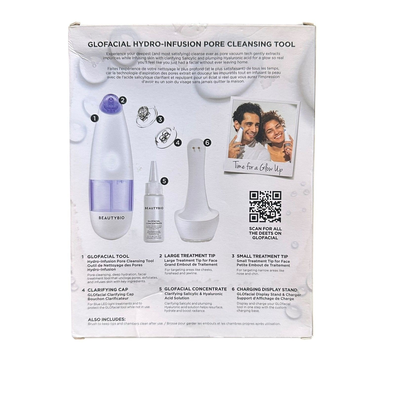 BEAUTYBIO Glofacial Hydro-Infusion Pore Cleansing Tool NEW
