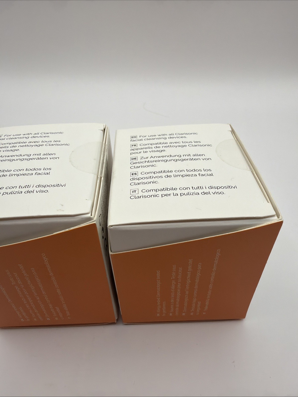 Lot Of 2 Clarisonic Facial Exfoliating Brush Head