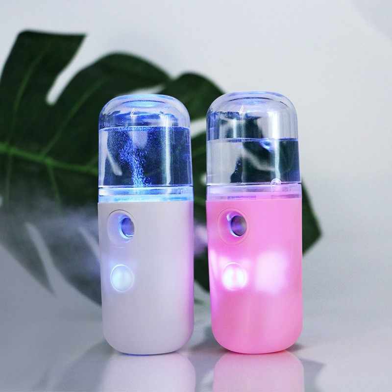 New USB Nano Facial Mist Sprayer Rechargeable Humidifier Face Steamer