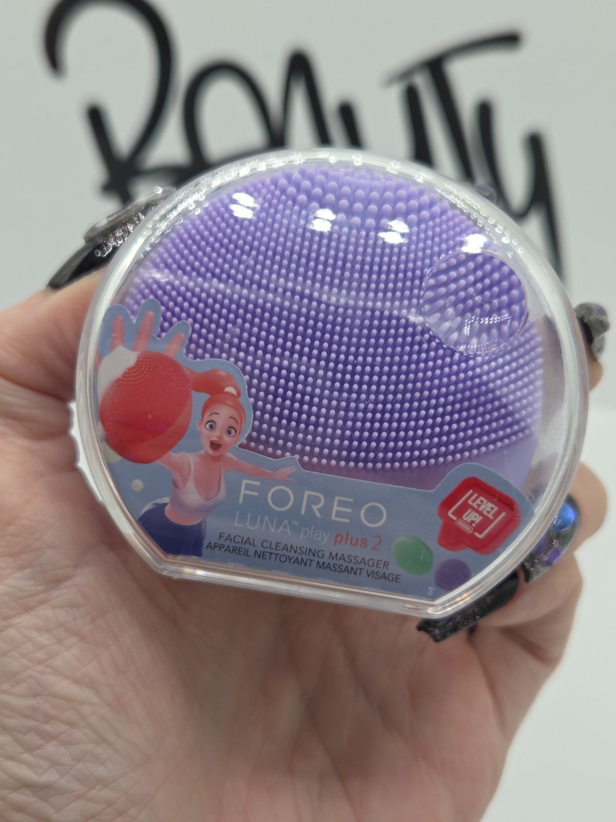 FOREO Luna Play Plus 2 Silicone Face Brush Cleansing Massager – Choose Color