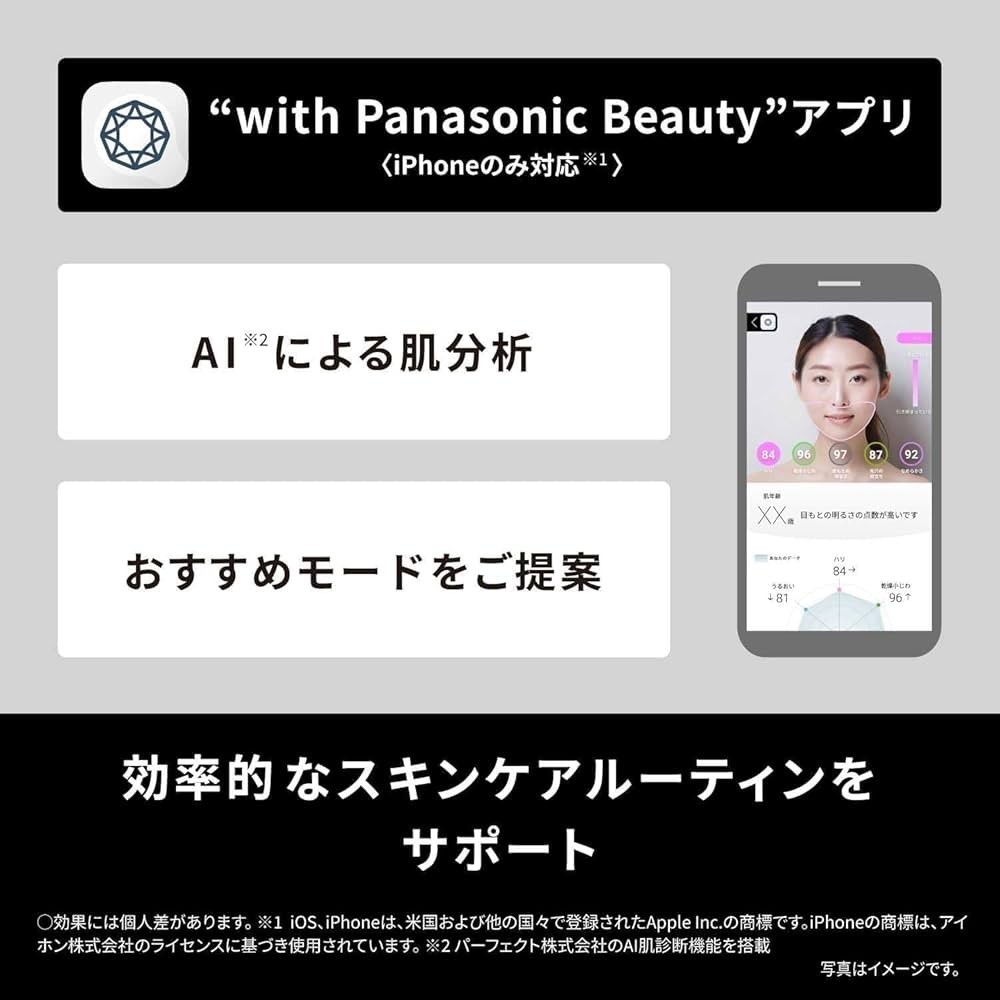 Panasonic Vitalift EH-SP86-K Kassa EMS Beauty Product Facial Japan Import Fedex