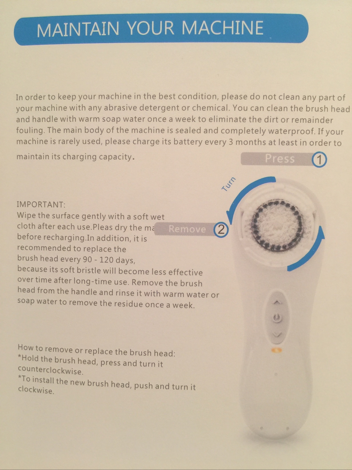 Vibrant Beauty Sonic Cleanser Bio Wave Beauty Device NEW FREE SHIP see photos