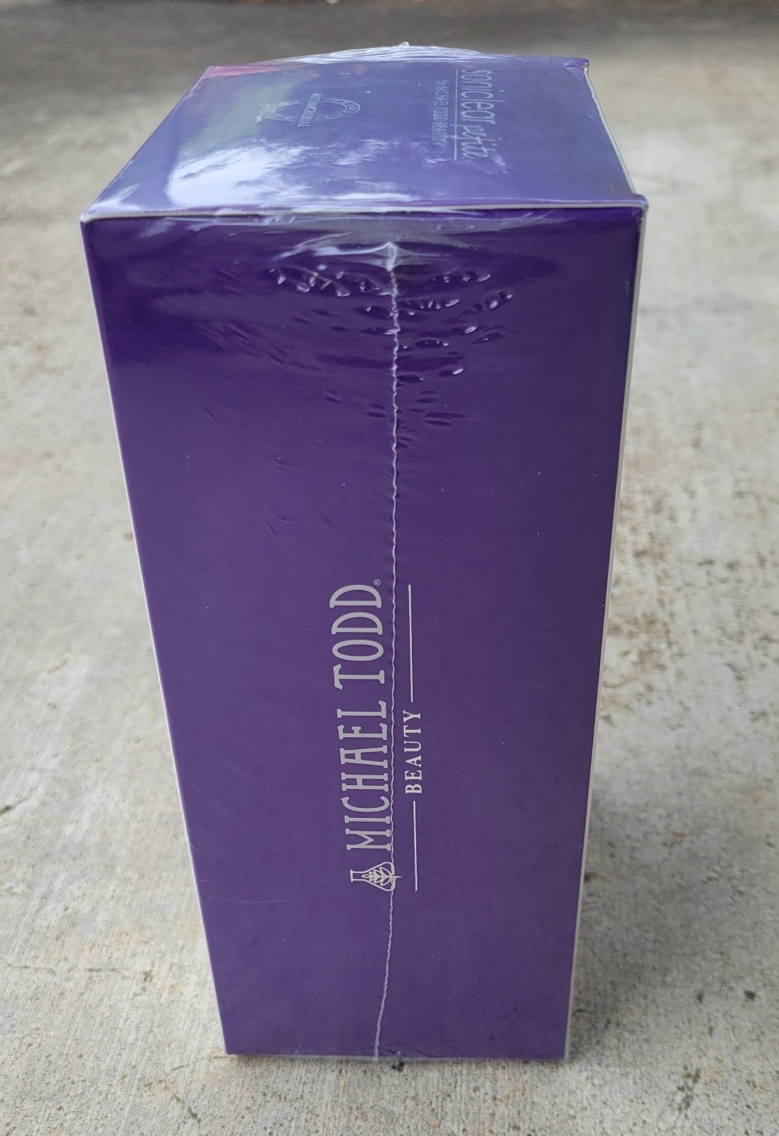 Michael Todd Soniclear Skincare Petite PURPLE Antimicrobial Cleansing Brush NEW!