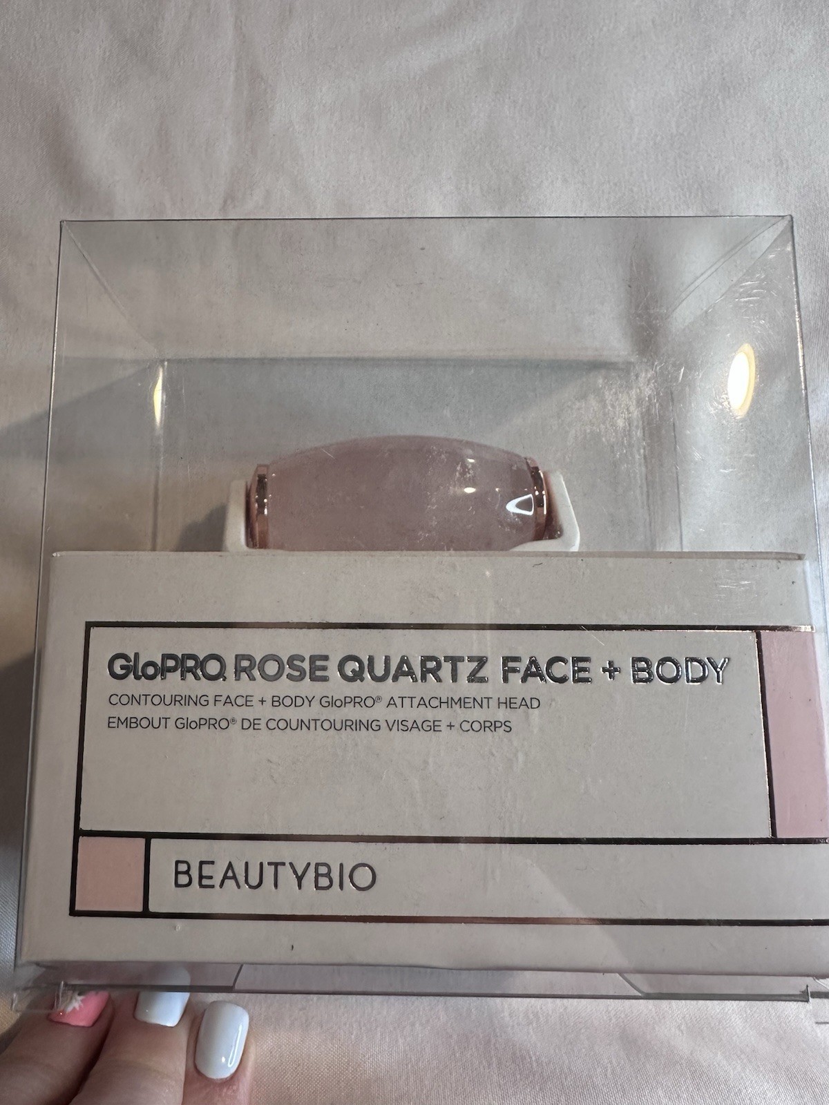 GlowPro Quartz Attachment Face&Body Beauty Bio Depuff, Cooling
