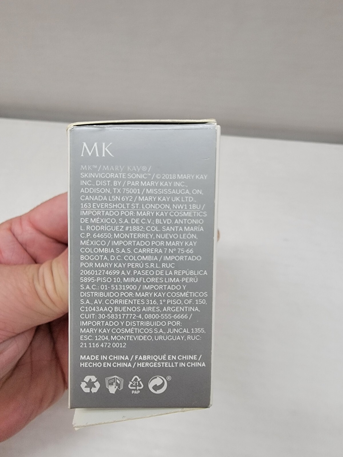 New in Box NIB Mary Kay SKINVIGORATE SONIC 1 Facial Massage Head 135590