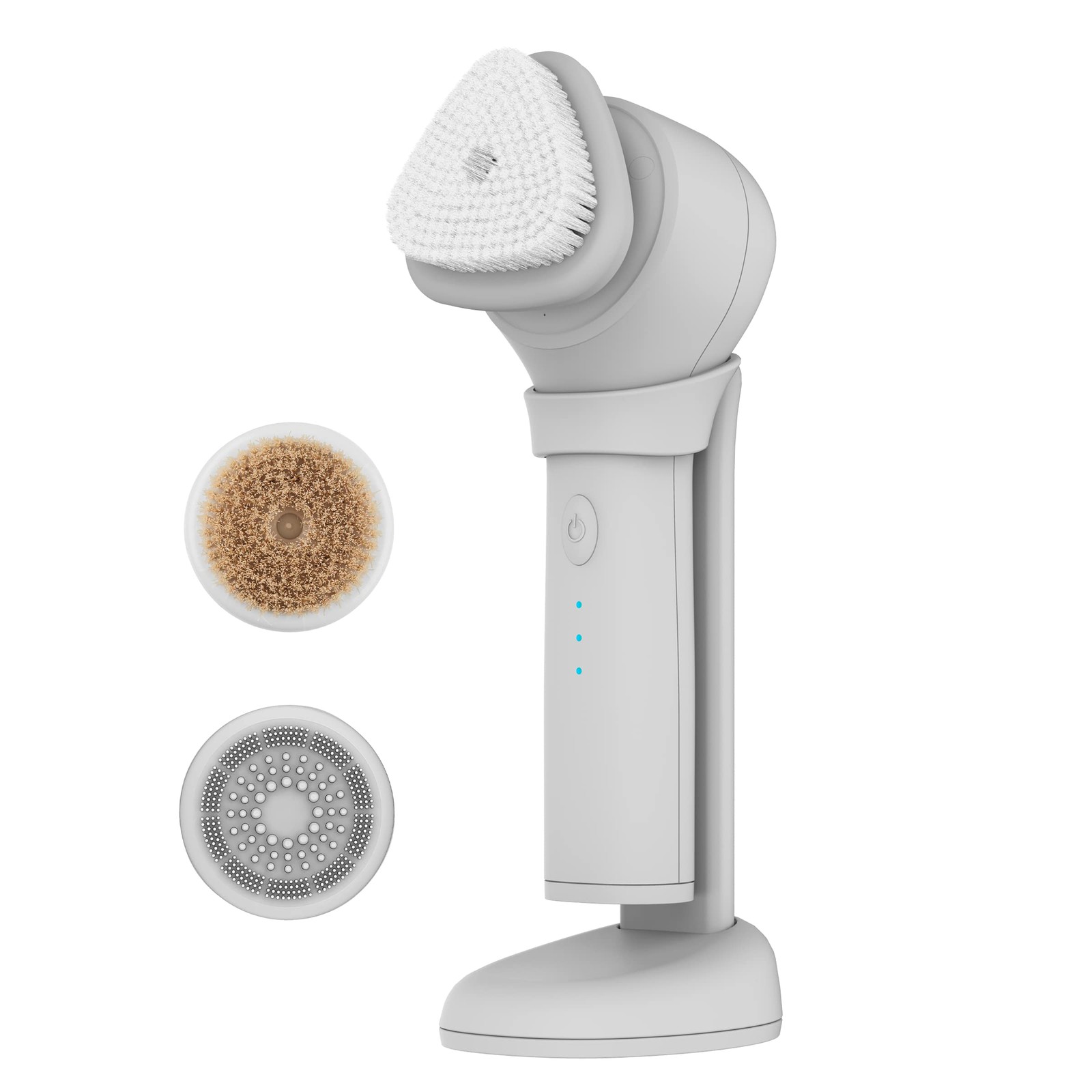 Conair Facial Brush, Daily Glow Kit, Cleanse & Exfoliate -Includes 3 Attachments