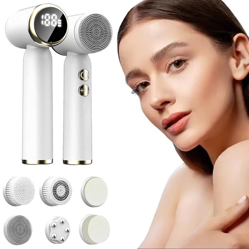 Multi-Functional Facial Cleaning Brush ABS Stainless Waterproof Pore Cleaner