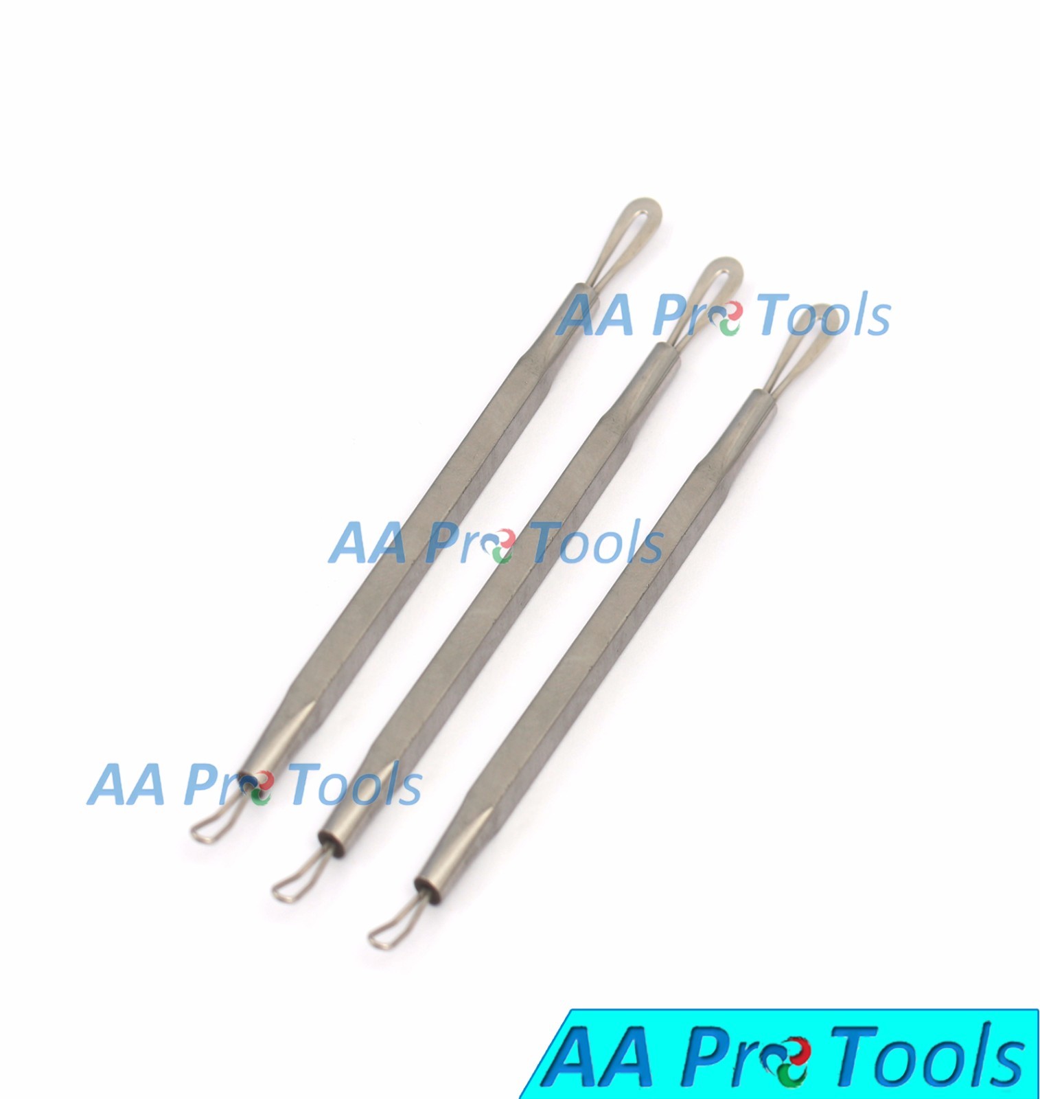 New 3-Pcs Professional Blackhead Remover BC02 Comedone Blemish Acne Pimple Tools