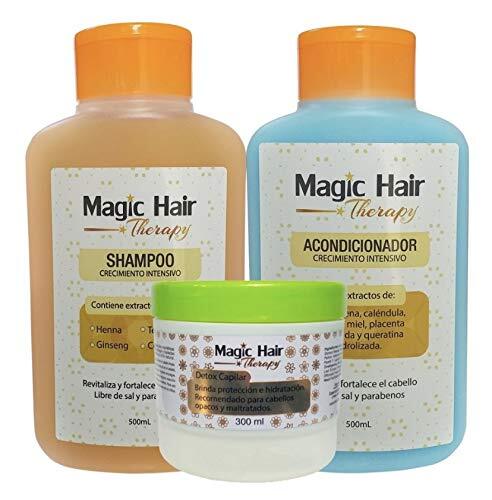 Magic Hair Therapy Detox Capilar, Shampoo y Acondicionador Crecimiento Intensivo