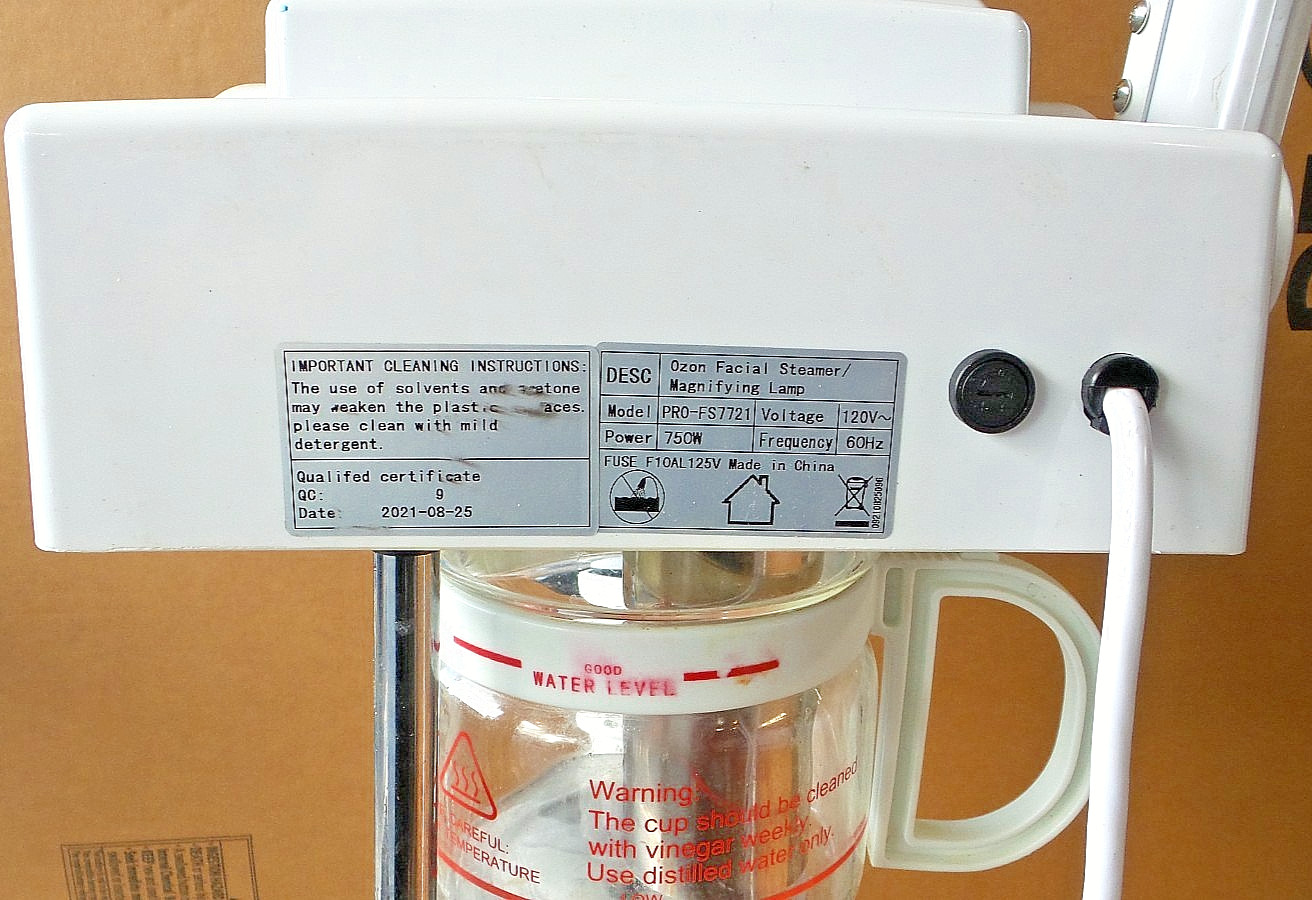 2 in 1 Facial Steamer Hot Ozone Machine Spa Salon Beauty unit by DESC” TESTED