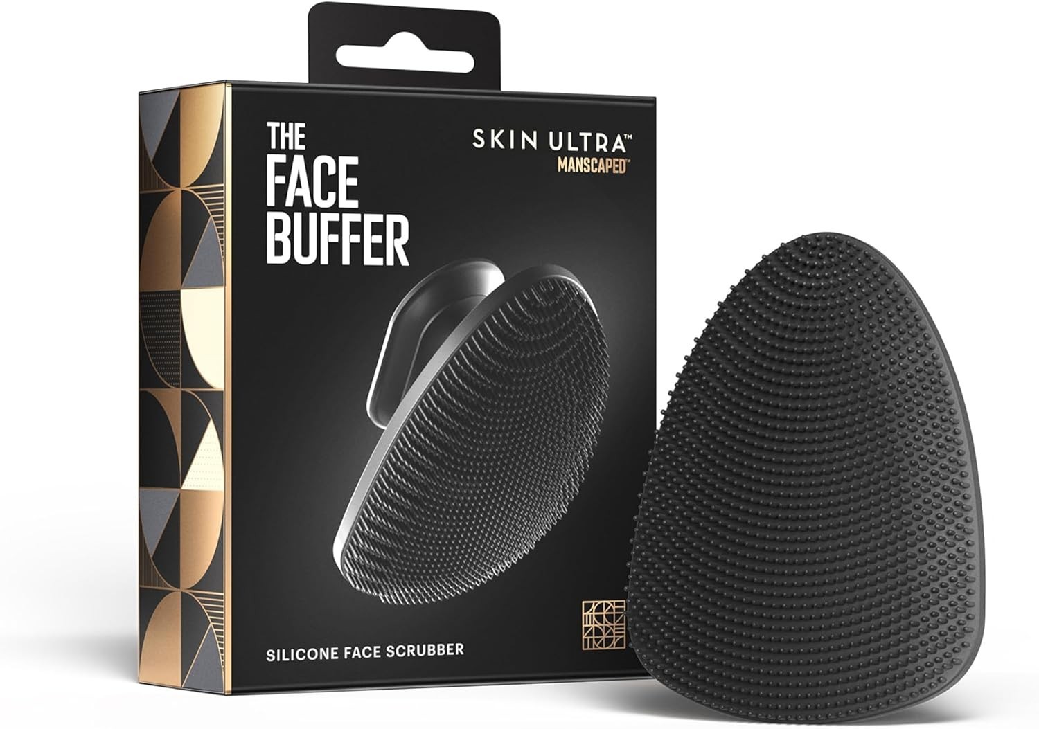 The Face Buffer: Men’s Silicone Scrubber for Deep Cleansing & Gentle Exfoliation