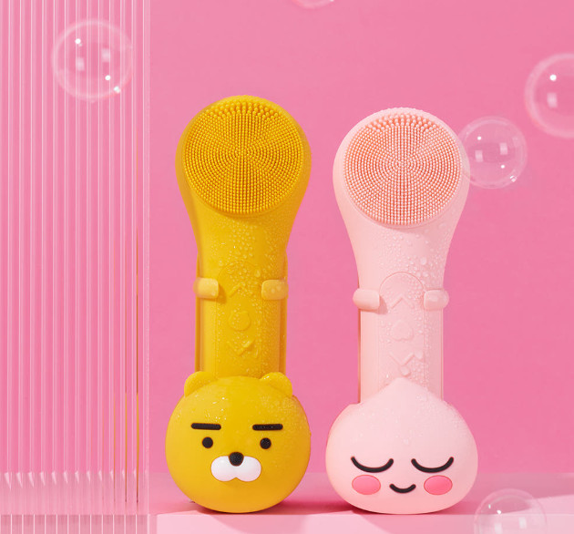 Meliens X Kakao Friends Silicone Vibrating Facial Cleanser / Fast Express