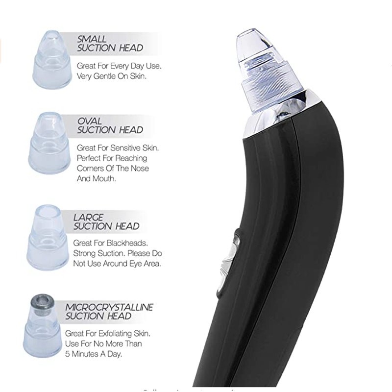 Olivia Rose Electric Vacuum Blackhead Remover Face Suction Pore Cleanser NEW