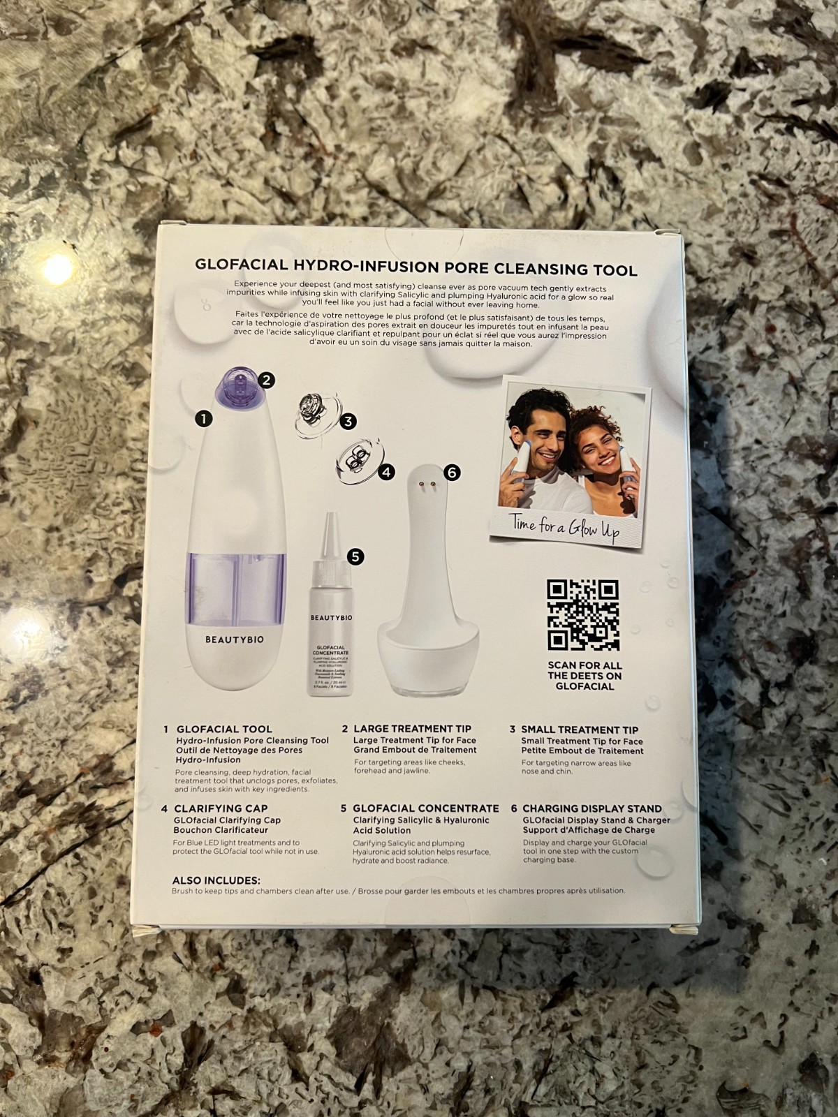 BeautyBio Blue Light Hydro-Infusion Pore Cleansing + Blue LED Clarifying Tool