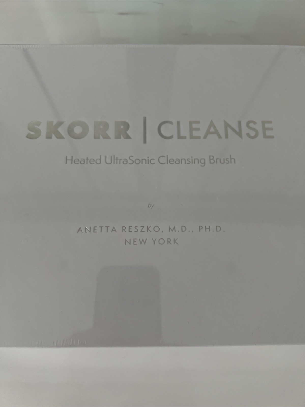 SKORR Cleanse — Heated Ultrasonic Cleansing Brush — New, sealed