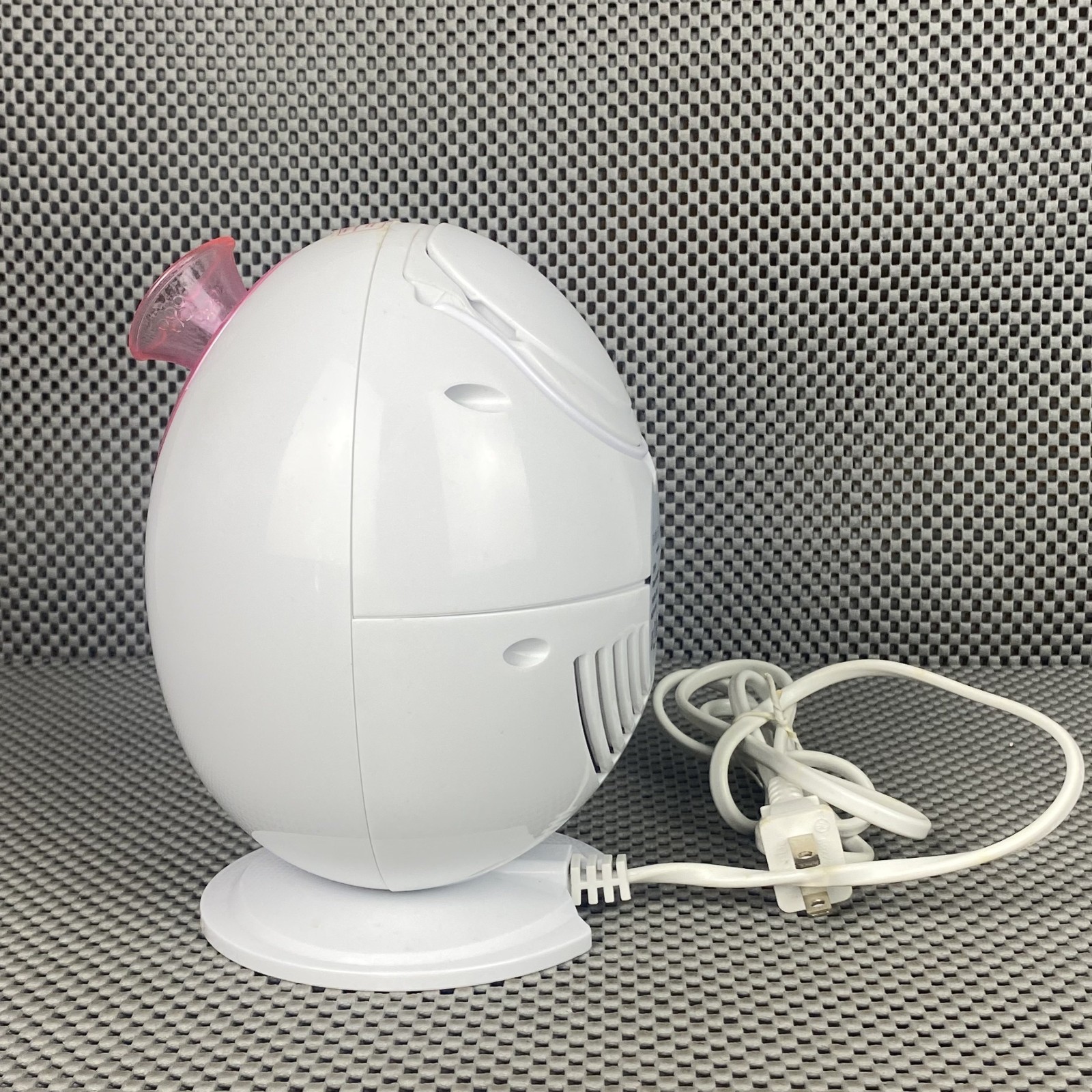 Danielle Compact Facial Steamer Beauty Facial Care White Pink Steamer