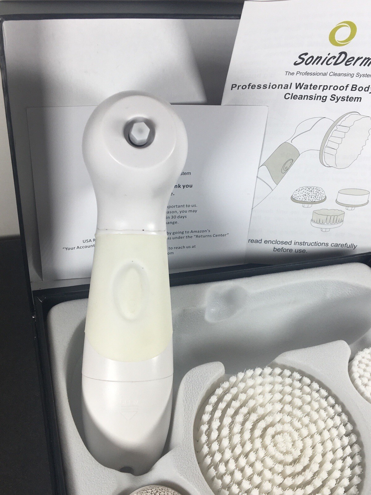 Sonic Derm professional cleansing system SD-201 Open box