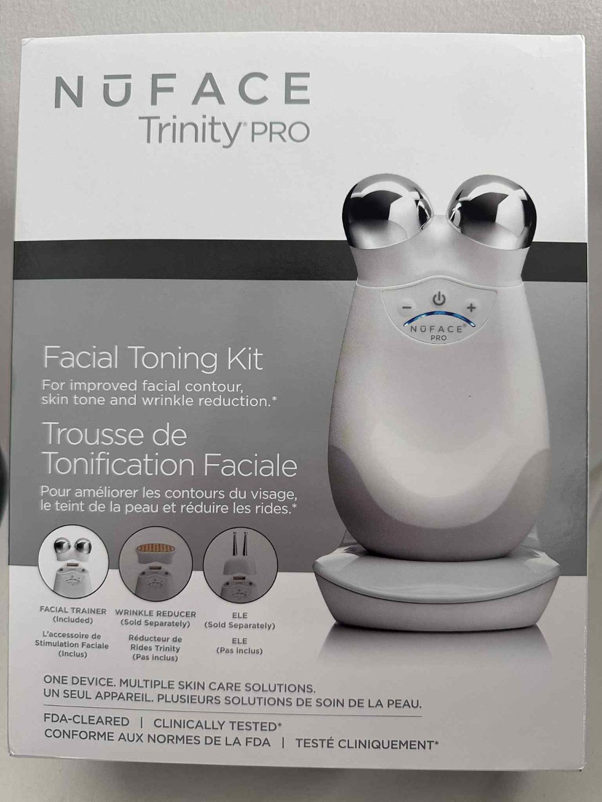 NUFACE Trinity PRO Facial Toning Kit Microcurrent Device NEW FDA Cleared