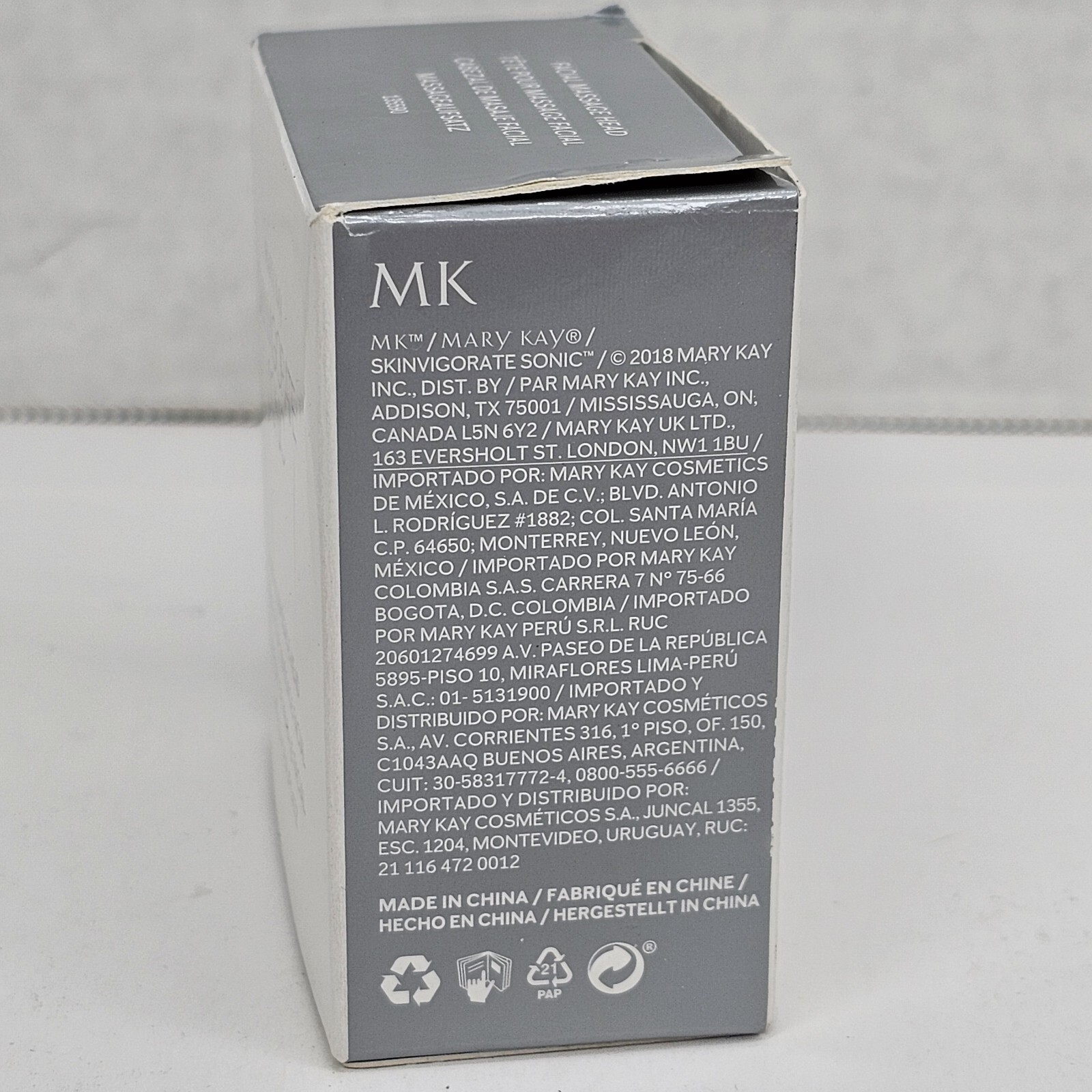 New in Box NIB Mary Kay SKINVIGORATE SONIC 1 Facial Massage Head 135590