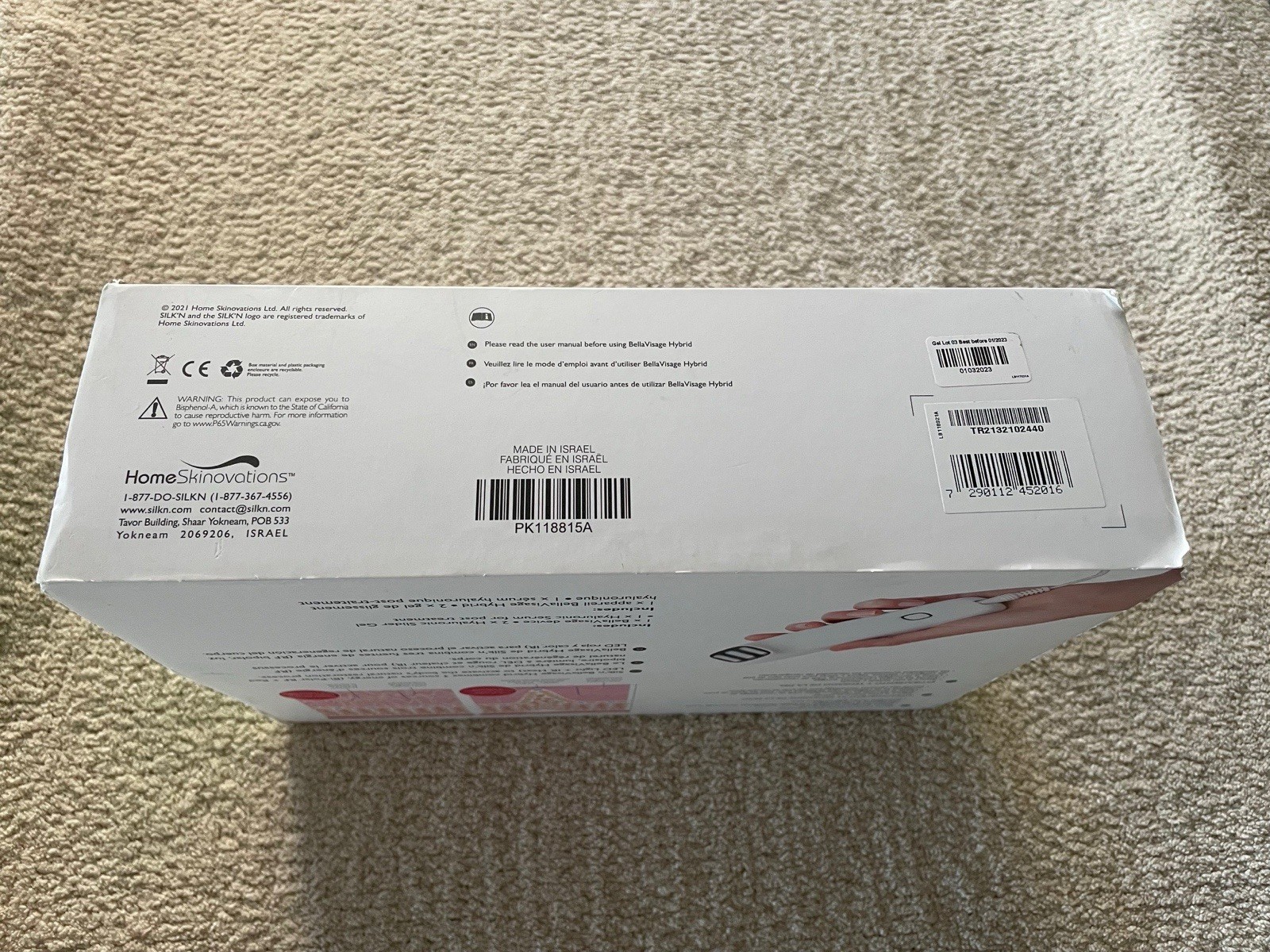 Silk’n BellaVisage HYBRID Skin Tightening Lifting Technolog