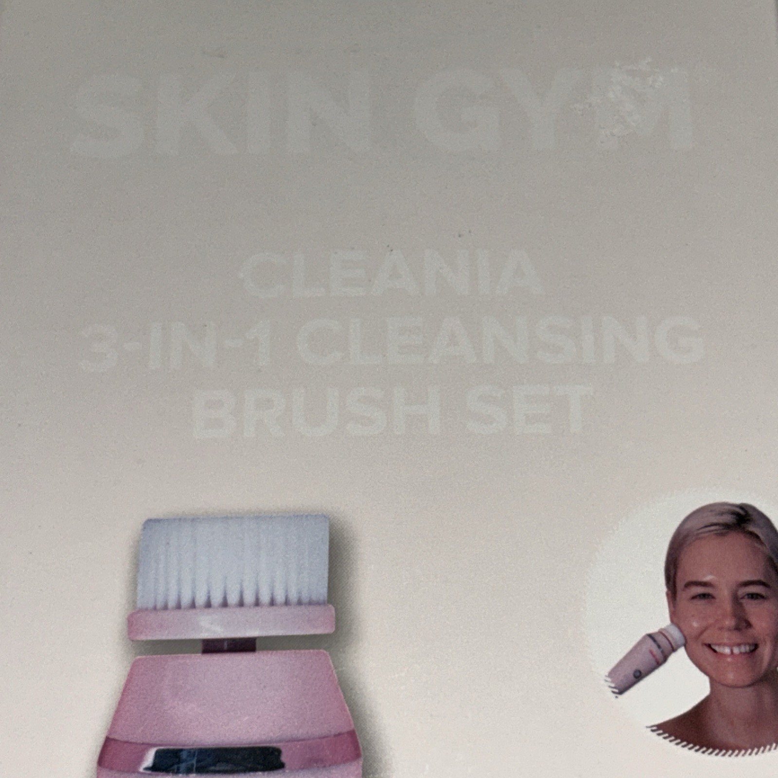 Skin Gym Cleania three in one cleansing brush set