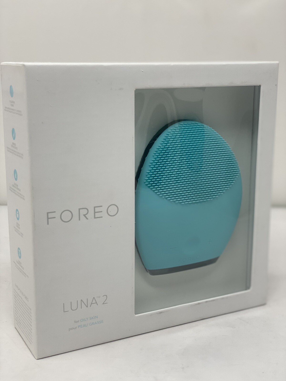 FOREO Luna 2 Sonic Face Brush for Oily Skin FREE SHIPPING New Sealed