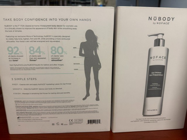 NuFACE NuBODY Skin Toning Device – White NIB