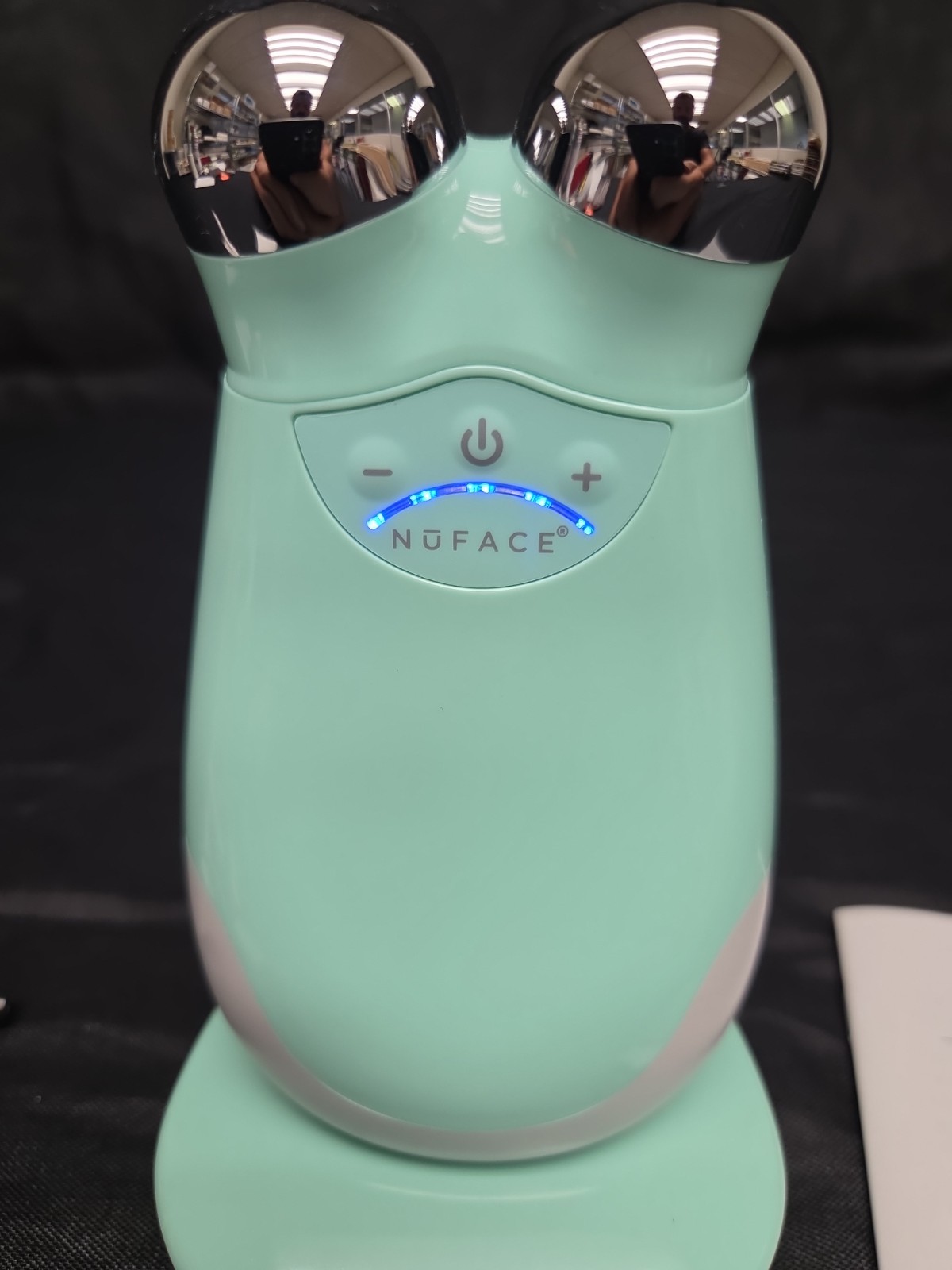 NuFACE Trinity Microcurrent Toning Device with ELE Lip + Eye Accessory