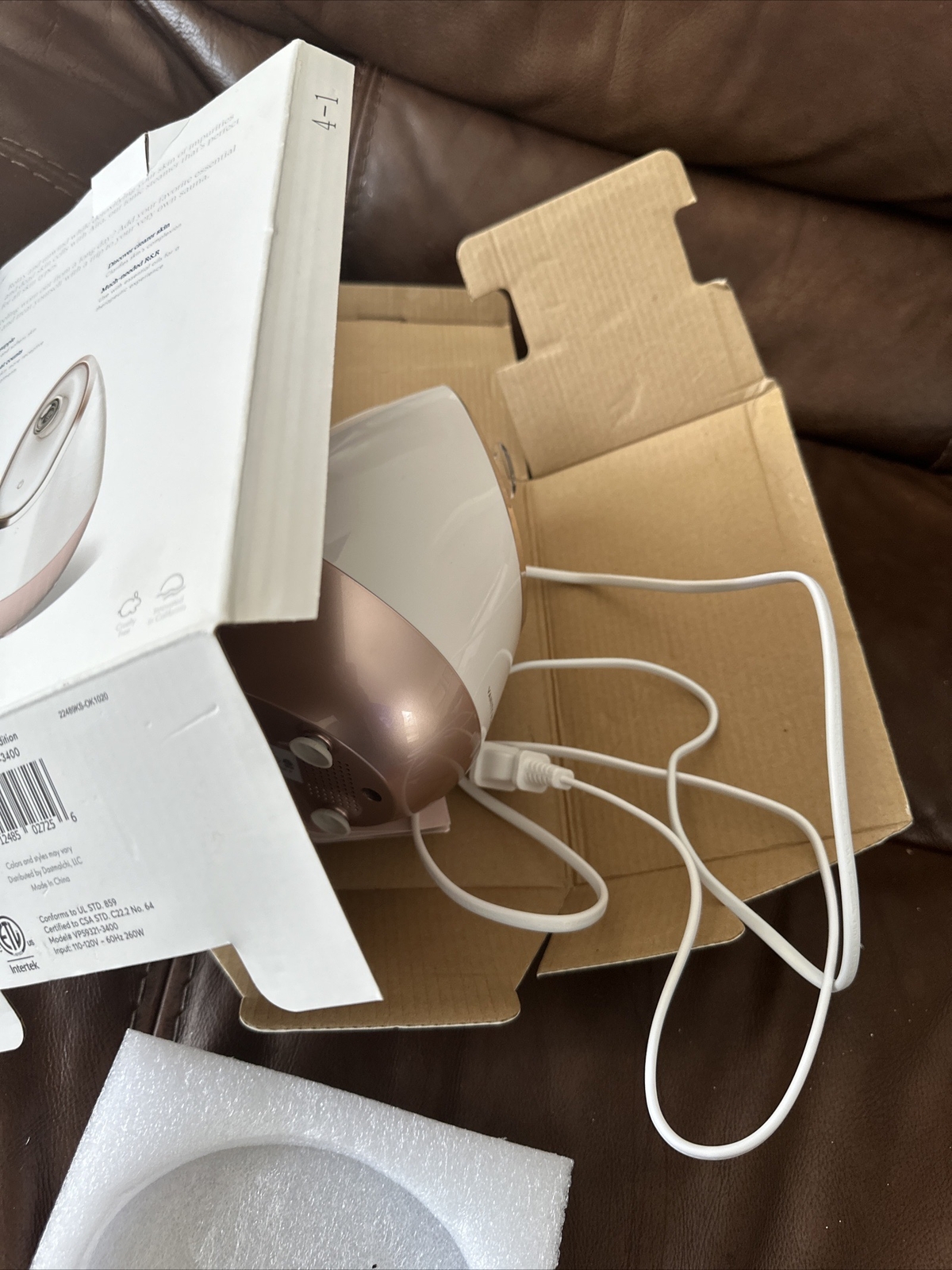 Vanity Planet Aira Ionic Facial Steamer Rose Gold Edition Detox your Skin