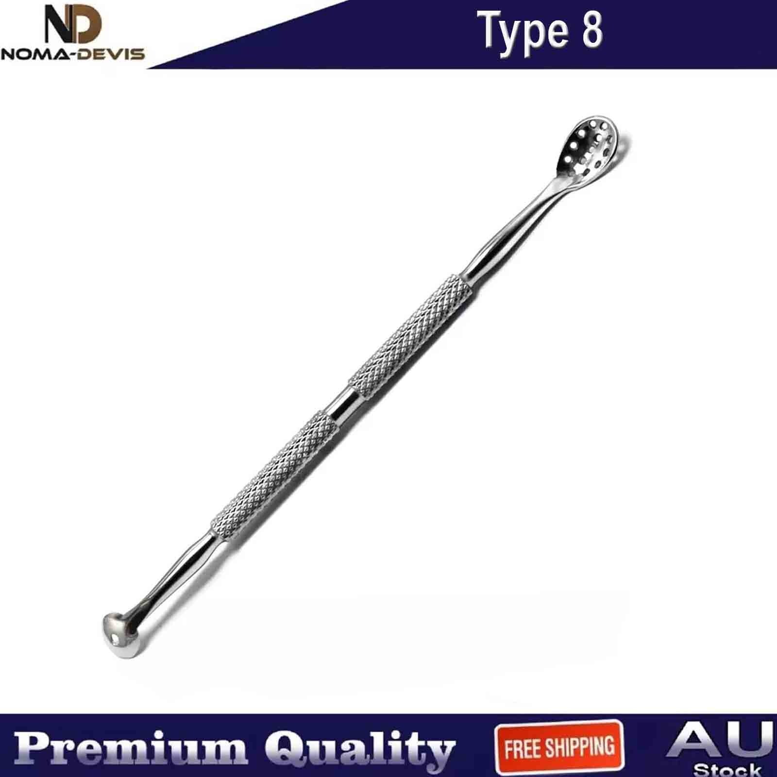 Type 8 Double Spoon Blackhead Remover Acne Pimple Spot Blemish Facial Skin CE