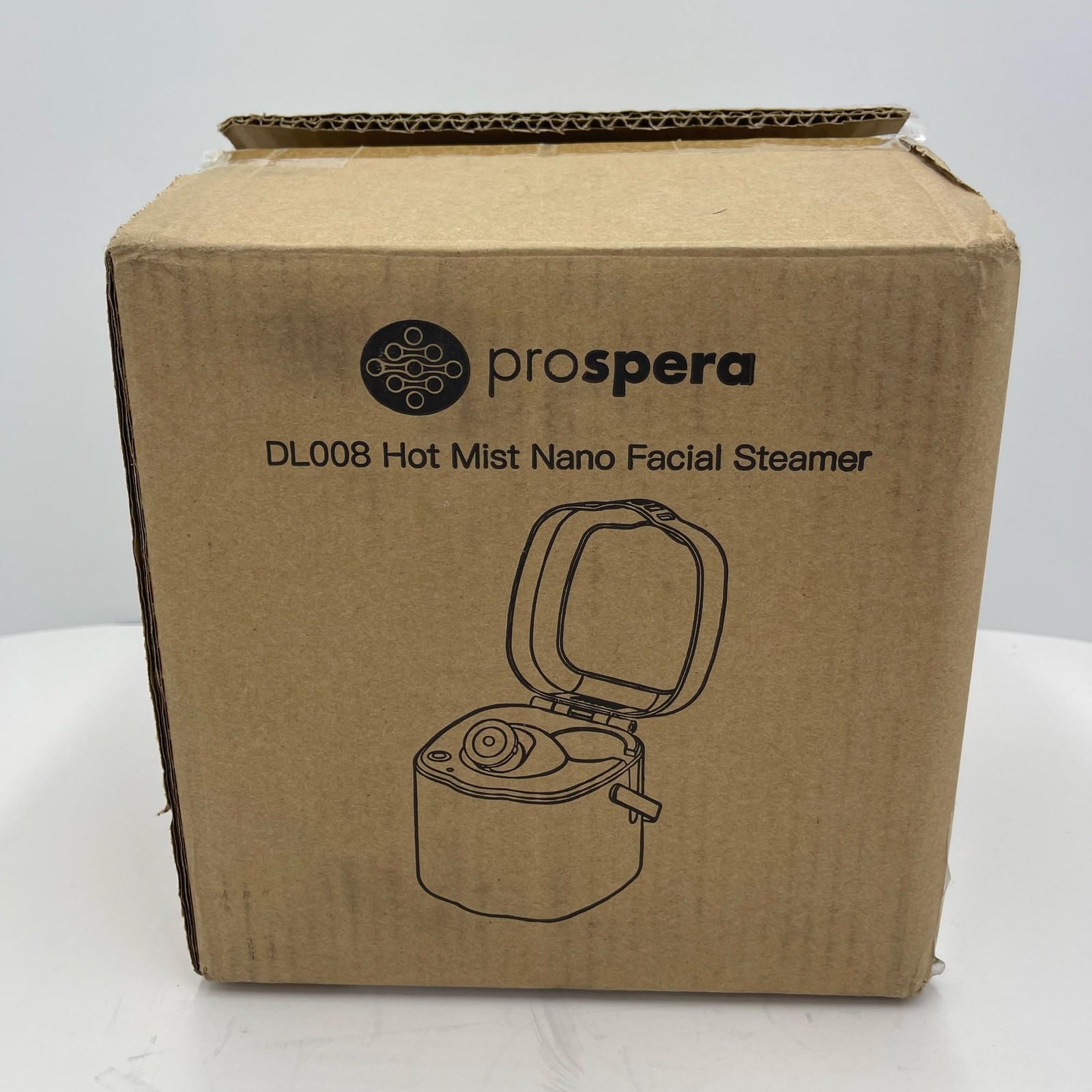 Prospera DL008 Hot Mist Nano Facial Skin Care Pores and Hair Steamer *Open Box*