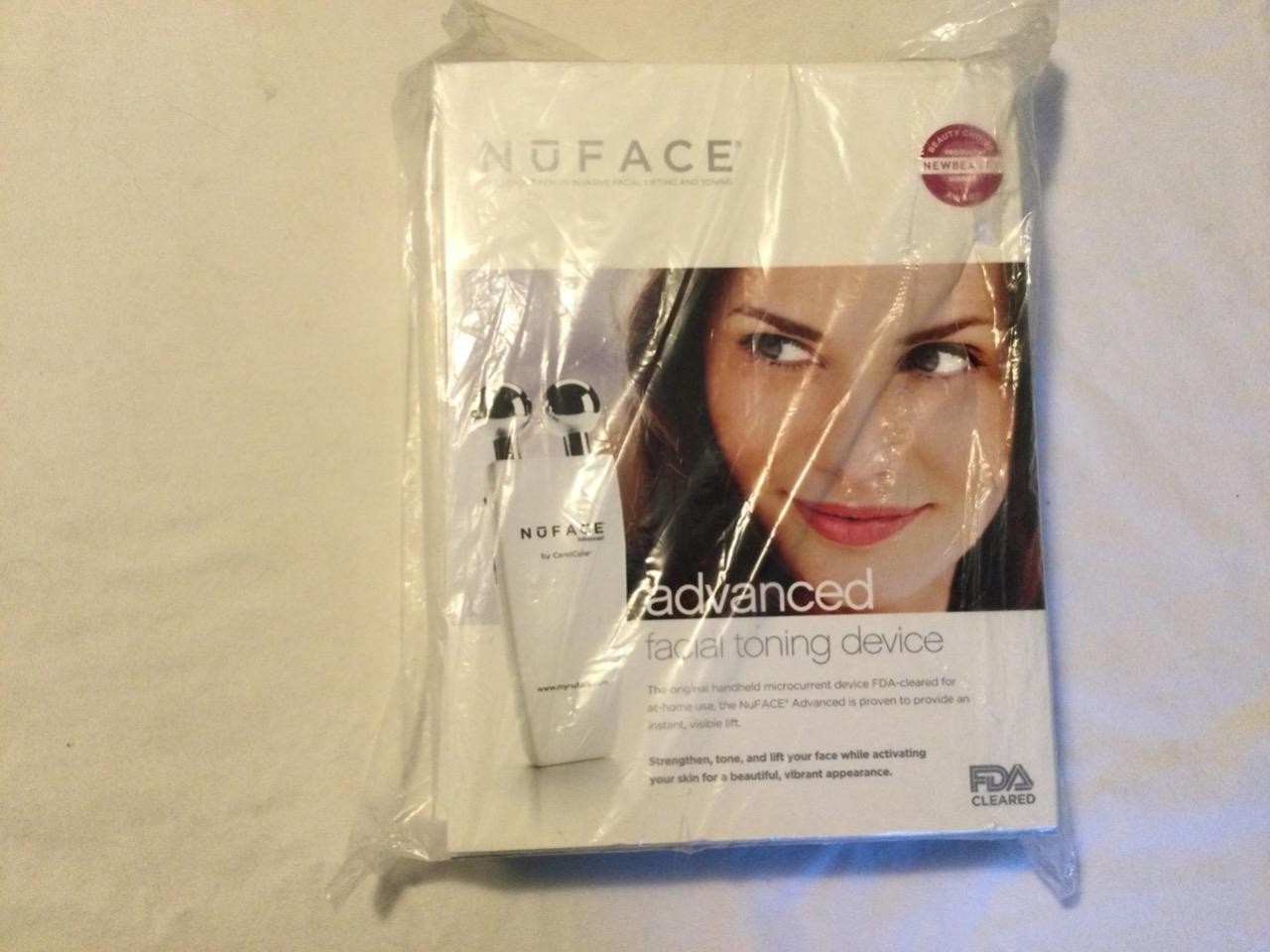 NuFace Microcurrent Facial Skin Toner Device CLASSIC FULLSIZE w/Gel Primer