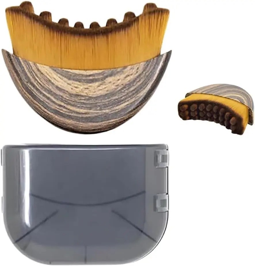 New Lymphatic Contour Face Brush, Dry Brushing Face Brush, Lymphatic Drainage