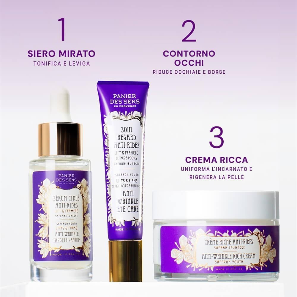 Panier Des Sens Saffron Rich Anti-Wrinkle Lifting And Firming Cream 50 Ml