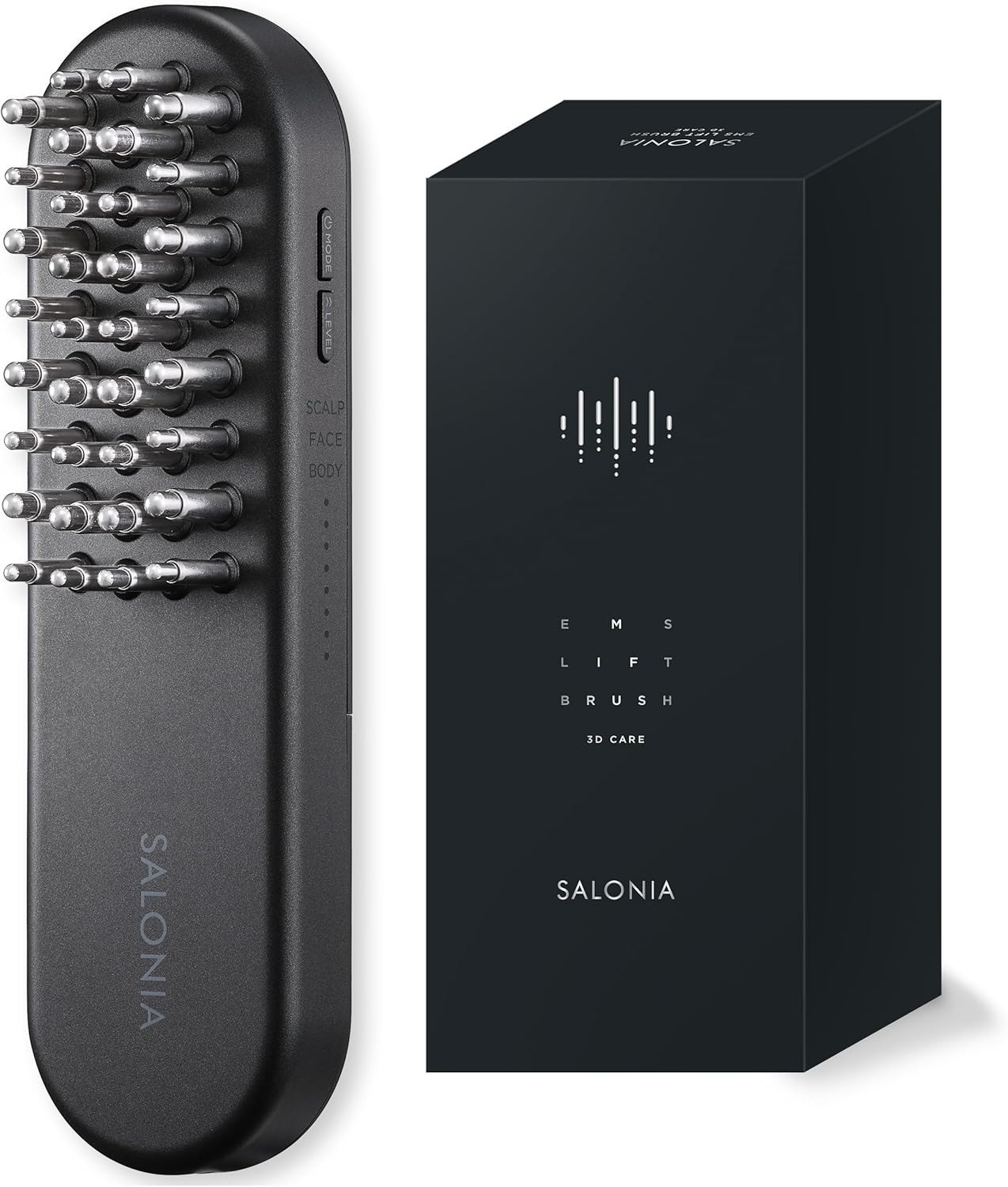 SALONIA EMS Lift Brush 3D Care (SAL23201BK) Ｗaterproof/ Whole body care NEW