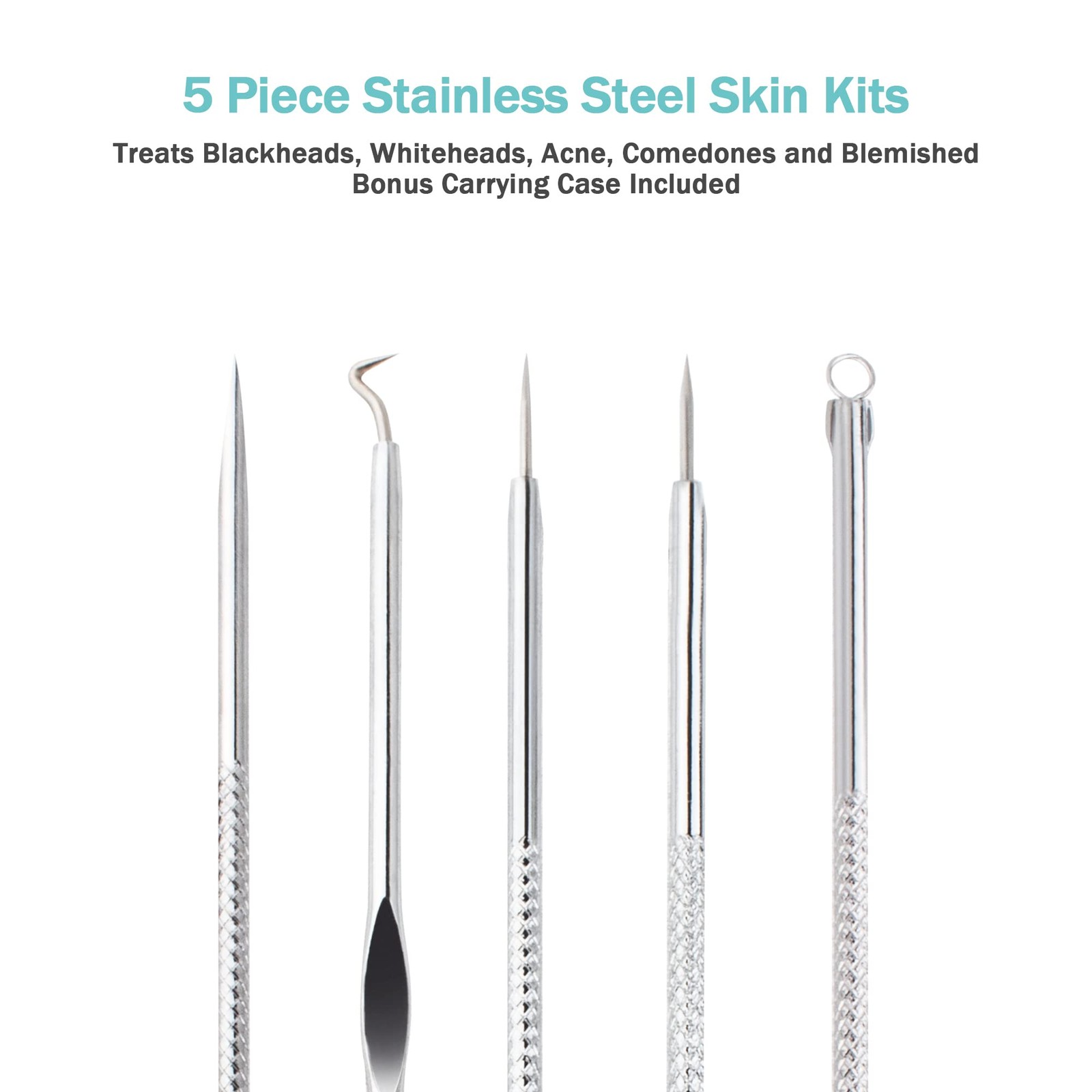 EZBASICS Ionic Facial Steamer with 5 Piece Skin Kit for Hydration and Relaxation