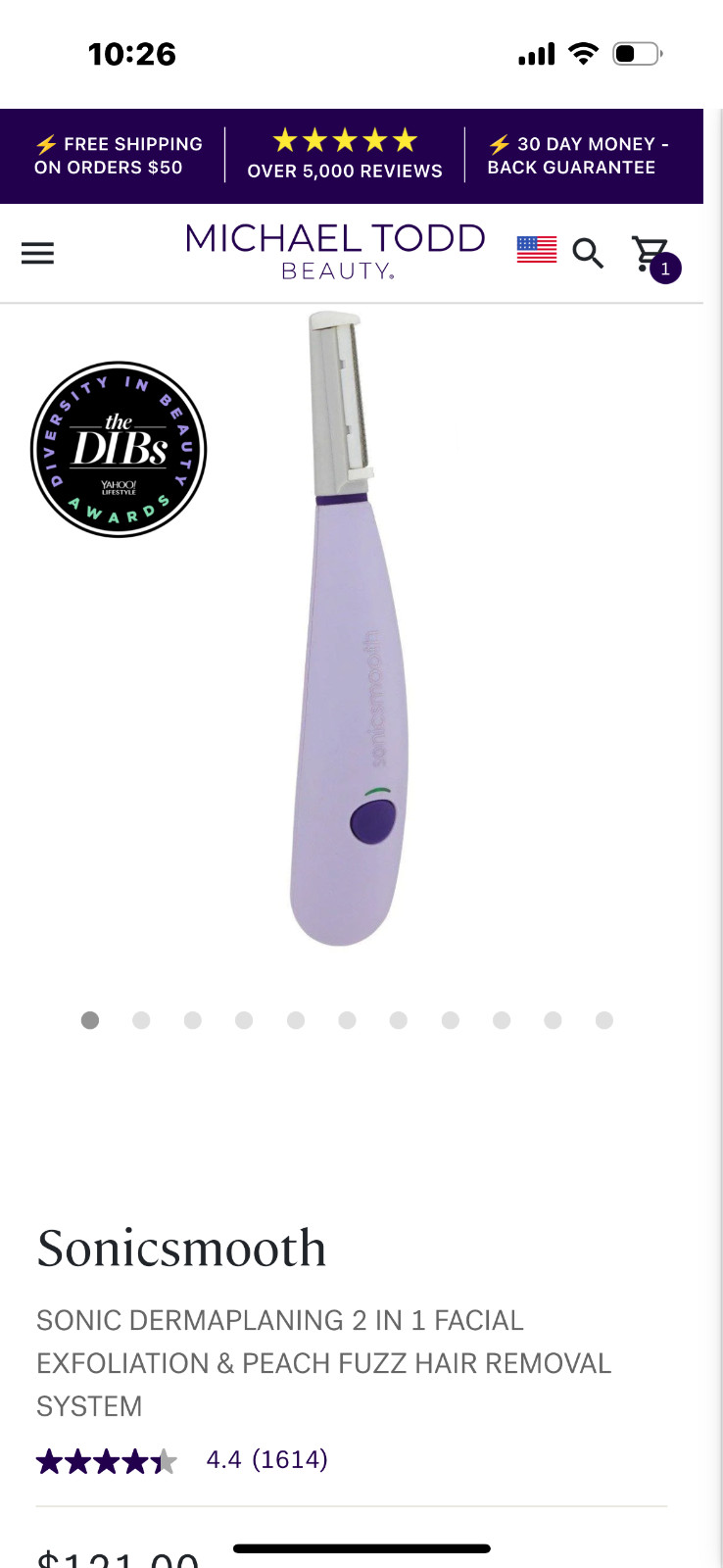 Sonic Derm professional cleansing system