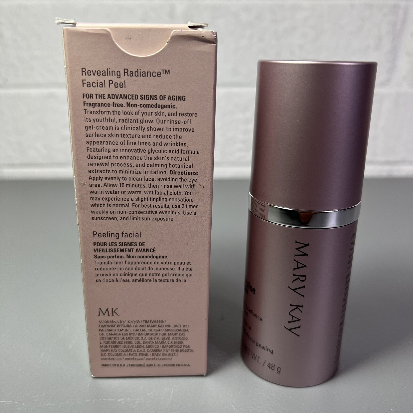 Mary Kay SKINVIGORATE Cleansing Brush with 2 Brush Heads And Time Wise Facial